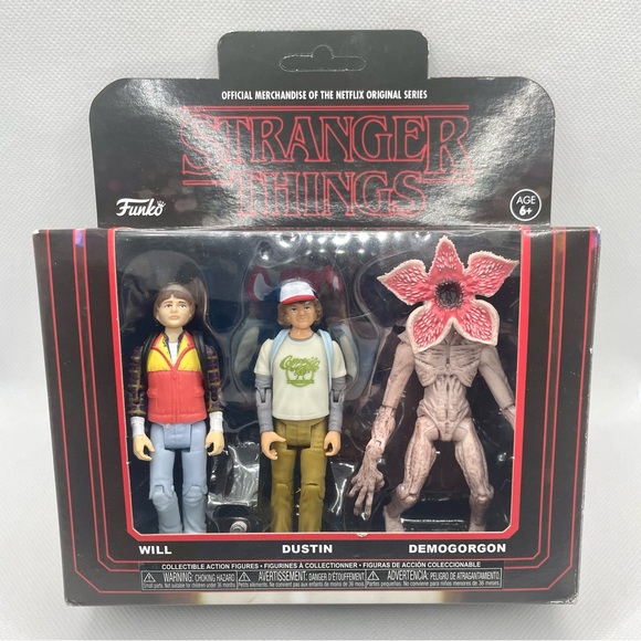 Stranger Things Funko Collectable Action Figures Bundle. In original box - Picture 3 of 6
